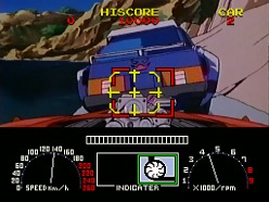 Screenshot from Road Blaster (1/2).