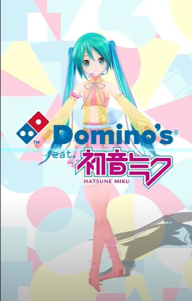 Domino's App feat. Hatsune Miku - Domino's App feat. Hatsune Miku (found discontinued Domino's Japan app for iPhone 5; 2013)