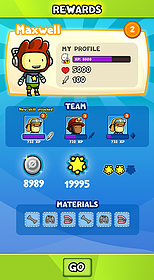 Screenshot of profile screen from Necklace Zhang.