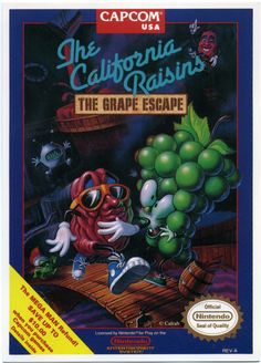 The California Raisins: The Grape Escape (found unreleased NES game; 1990)  - The Lost Media Wiki