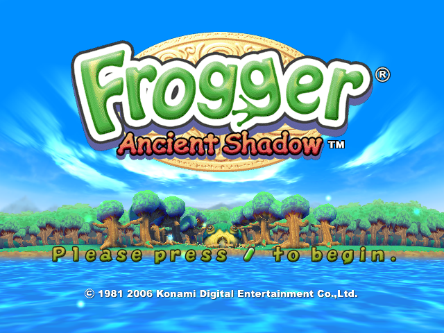 Frogger: Ancient Shadow - Frogger: Ancient Shadow (partially found PC port of puzzle platformer; 2006)
