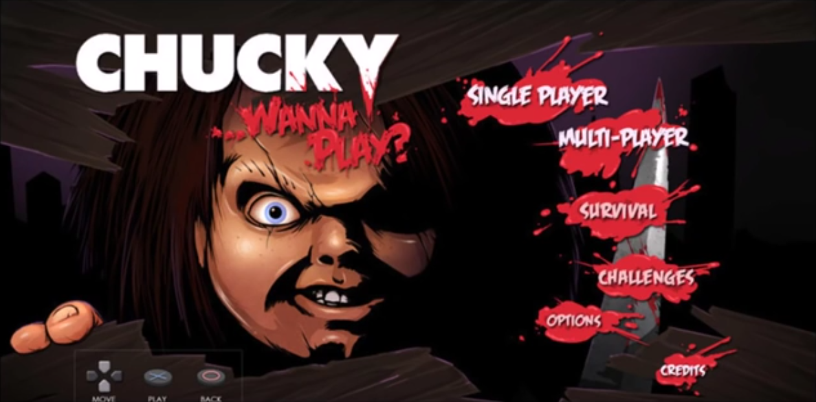Cancelled Chucky game main menu.png