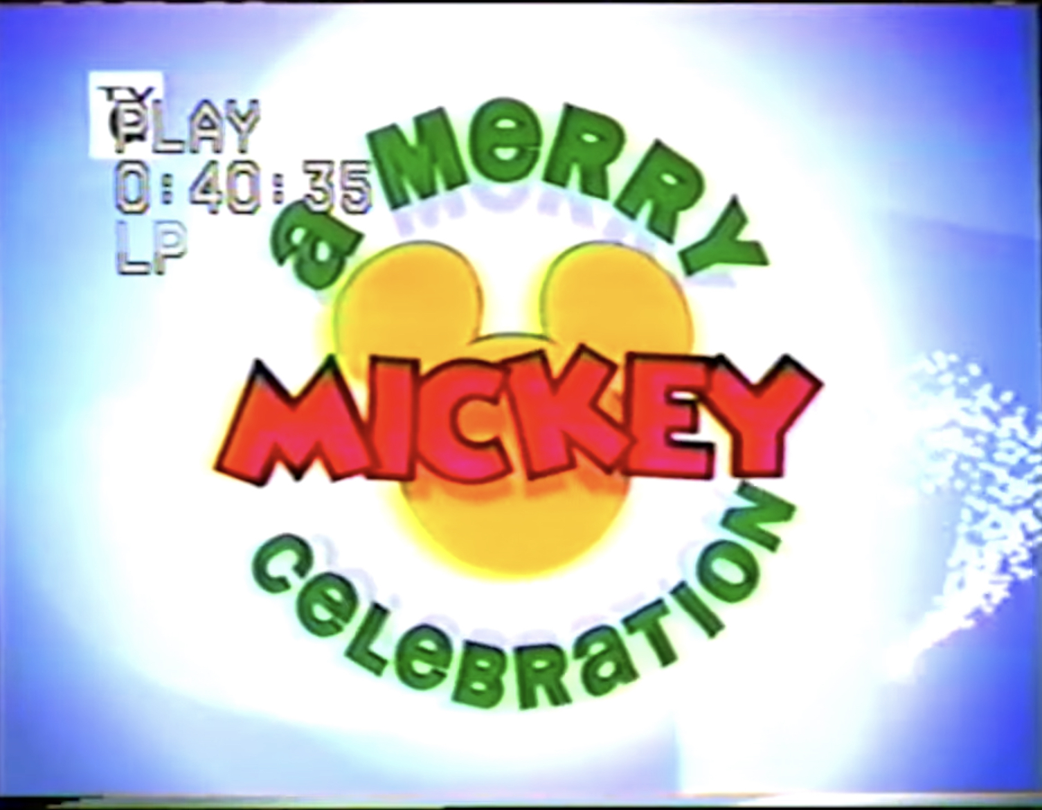 A Merry Mickey Celebration
