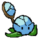 A sprite of the unused Ice Lettuce, seen in the leaked 2008 "Bloom and Doom" build.