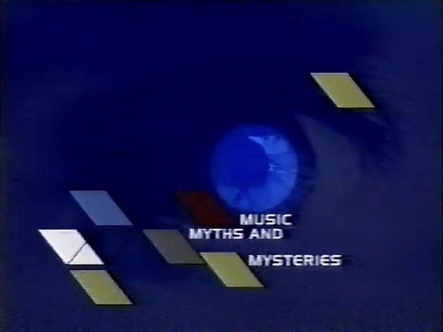 MTV: Music, Myths and Mysteries - MTV: Music, Myths and Mysteries (found MTV promotional special; 1999)