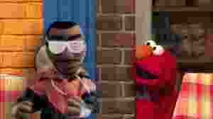 Kanye and Elmo