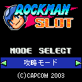 Rockman Slot title.