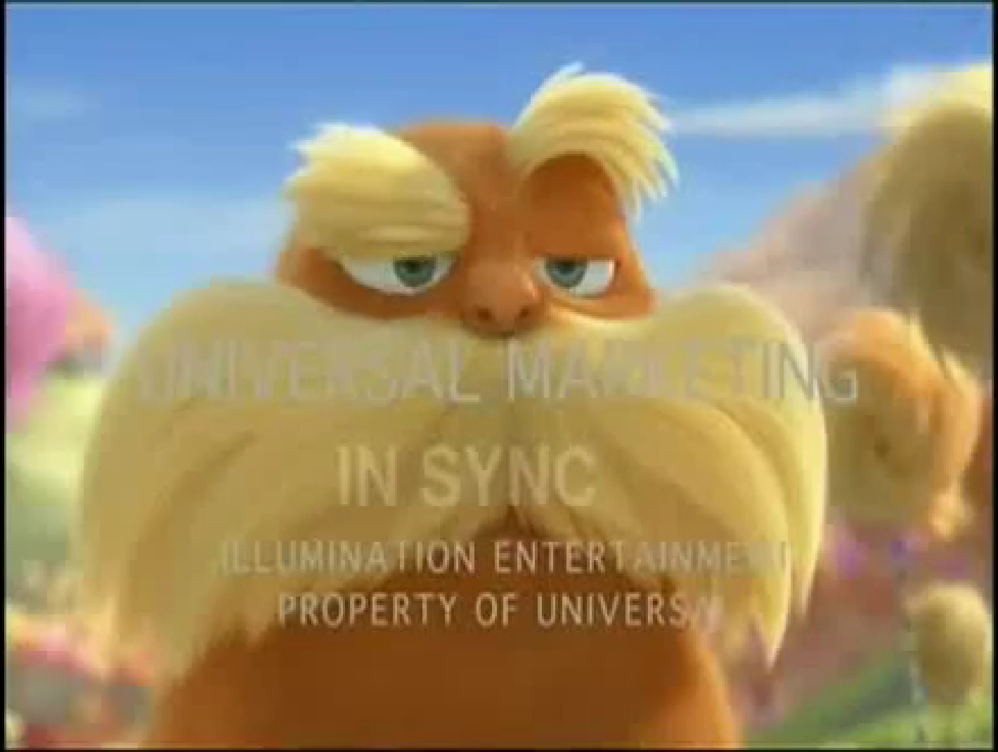 "The Lorax" Leaked Unfinished Trailer (2011)