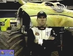 Rob Knell, the driver involved in the accident, pictured in 2000 with Bulldozer.