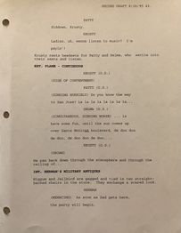 Script of the scene (3/3).