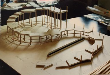Model of one of the structures in the set.