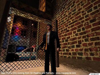 Screenshot of Beta Build of Max Payne; supposed build running on Dreamcast. (1/4)