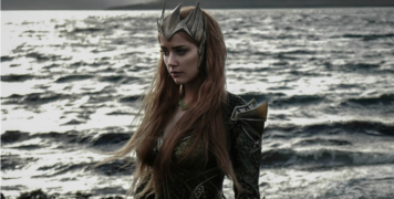 A still released by Zack Snyder of Mera in Justice League.