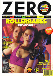 Issue 24 of magazine "Zero", promoting the game