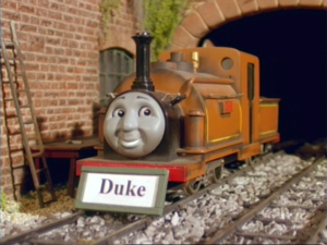 Duke's nameboard