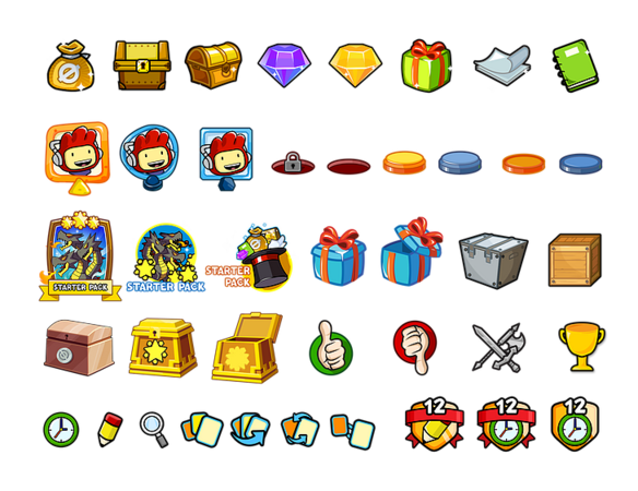 Icons For What Seem To Be The Store.