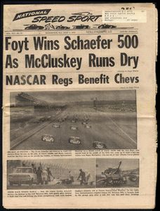 National Speed Sport noting Foyt won the event.