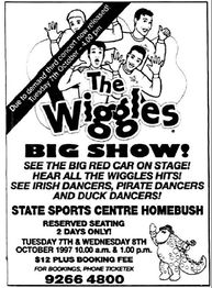 Poster for the show where the special was taped