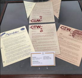 CTW newsletters featuring the logo of the show.
