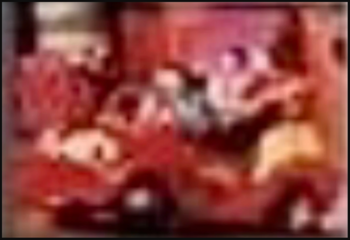 Blurry photo of Toot Toot, Chugga Chugga, Big Red Car
