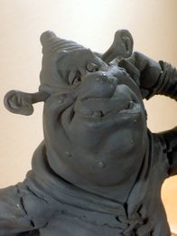 A sculpt of the Shrek used in the short (1/4).