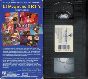 The back cover and tape of the Mexican Spanish release.