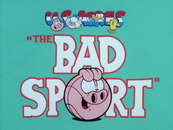 Original Title card for 'The Bad Sport.'