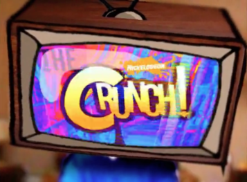 The Crunch! opening logo, 2006.