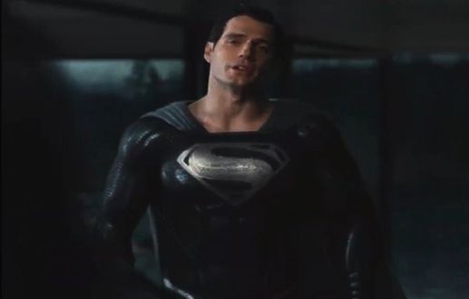 Superman in his Black Suit