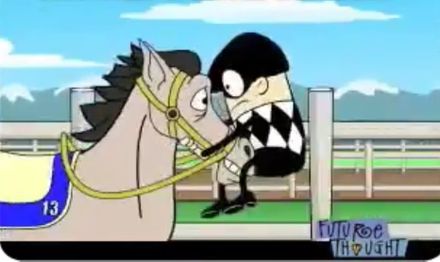 A screenshot of the found episode "The Horse Race".