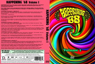 The cover of the first DVD-R volume of "Happening '68"