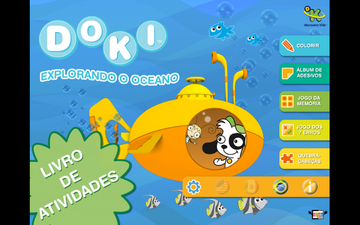 Title of the game in Portuguese.