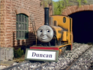 Duncan's nameboard