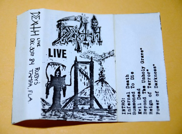 Cover from the Infernal Live (First appearence of the band's famous logo)
