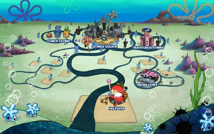 bikini bottom spongebob town