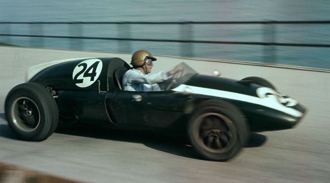 Brabham during the race.