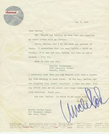 A letter written by Bob Stewart dated May 7, 1970.