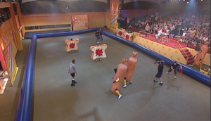 The 'games arena' that was purpose built for the show and that years upcoming big brother season.