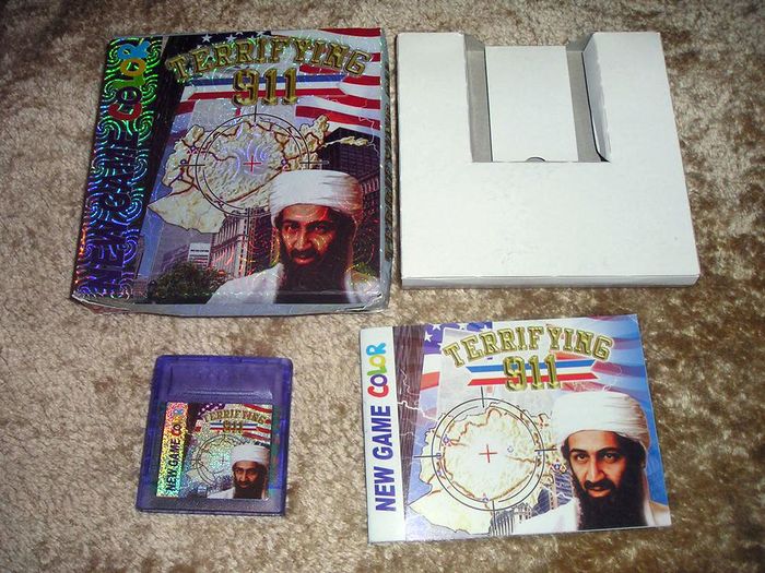 The game's box art and inserts.
