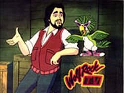 Wolfman Jack with Bopper.