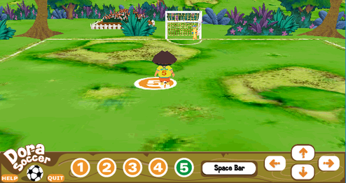 Dora 3D Soccer Screenshot.png