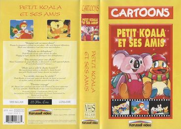 French VHS of Cinar Dub