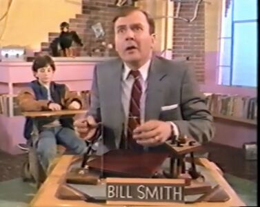 An image from the special, supposedly Orson Bean as a businessman stuck in Miss Butterfield’s class