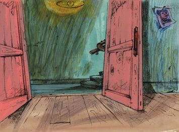 Another background painting cel from Clerow Wilson and the Miracle of P.S. 14, the creators allegedly were inspired by the original Fat Albert special.