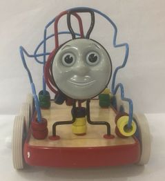 Thomas Rollercoaster toy by Anatex which utilizes an upscaled cast of the 3.5" Thomas face