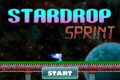 The start menu for Stardrop Sprint.
