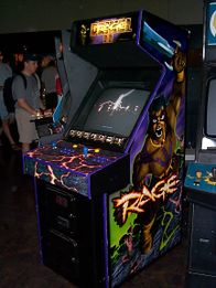 Arcade cabinet that was shown at the 2003 California Extreme show.