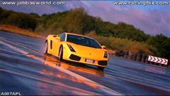 A clip of the Lamborghini Gallardo with Jabba's World watermarks.
