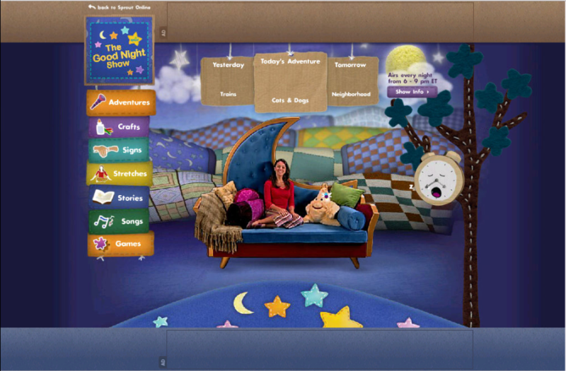 The Good Night Show with Nina & Star (partially found PBS Kids Sprout ...