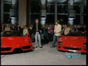 Two Ferraris from the 7th episode; it's possible one of these were scratched.